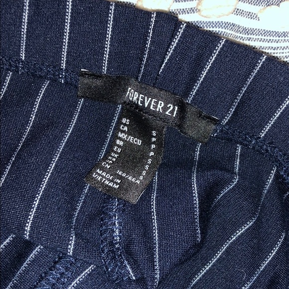 striped navy and white pants - Picture 4 of 5